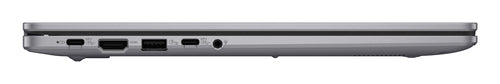 ASUS ExpertBook P1 P1503CVA-S72337X – set fra siden (vinkel 2); tastaturlayout illustrativt