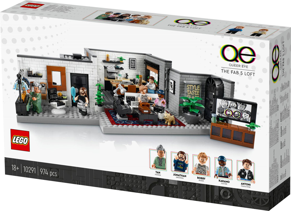 LEGO Icons - Queer Eye – The Fab 5 Loft (10291) LEGO