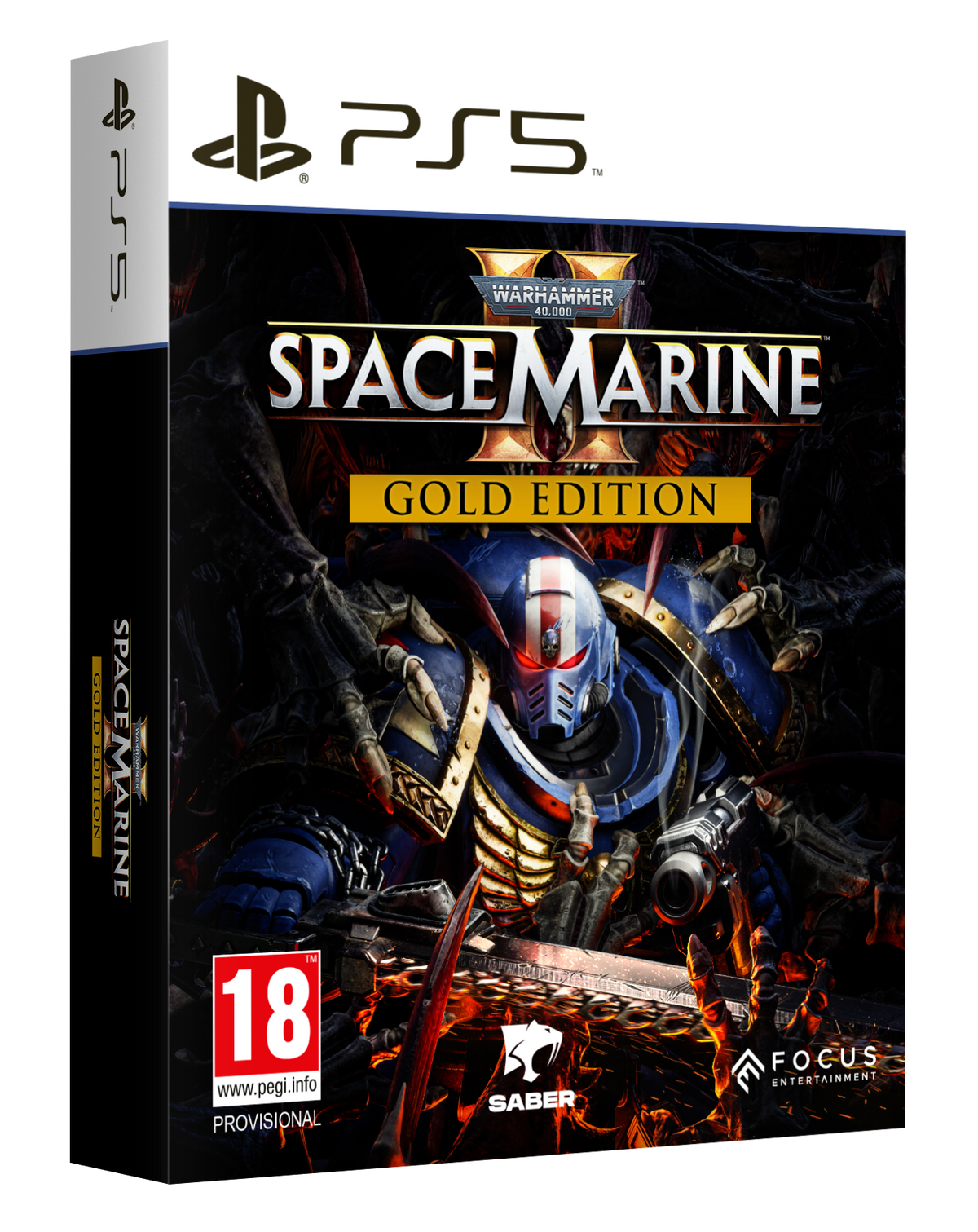 Warhammer 40,000: Space Marine 2 (Gold Edition) (FR/Multi in Game) – PlayStation 5 – spilomslag