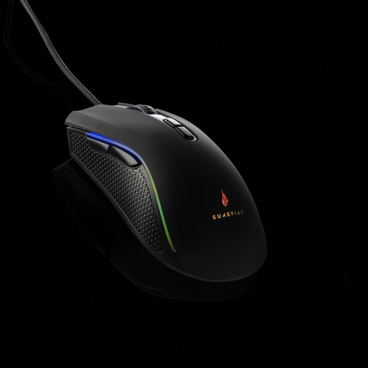 SUREFIRE - Hawk Claw Gamingmus med 7 knappar RGB