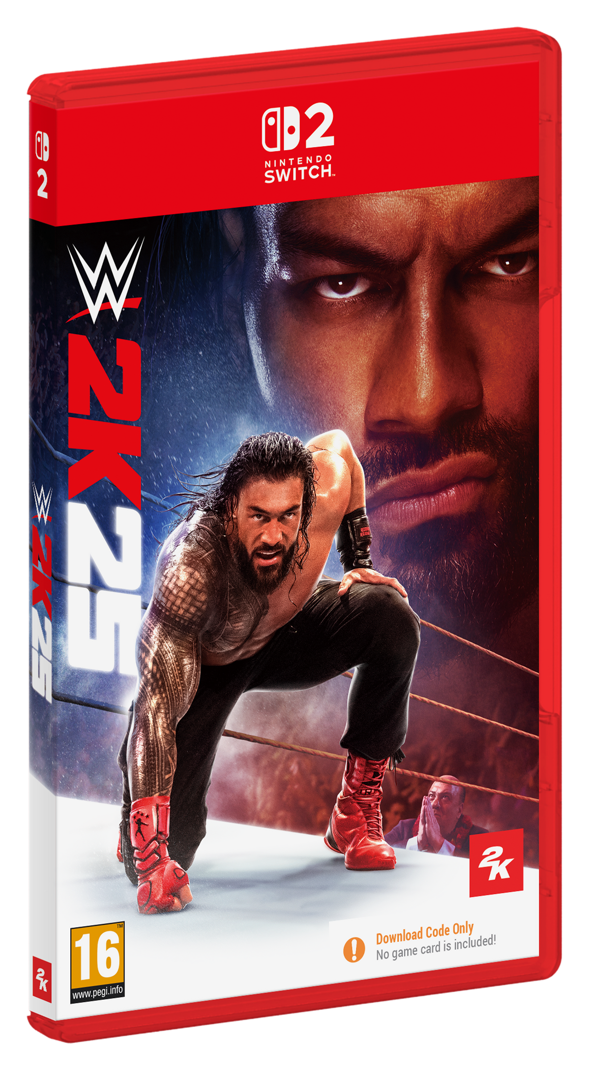 WWE 2K25 Nintendo Switch 2 Code in a Box – Switch 2-æske med downloadkode