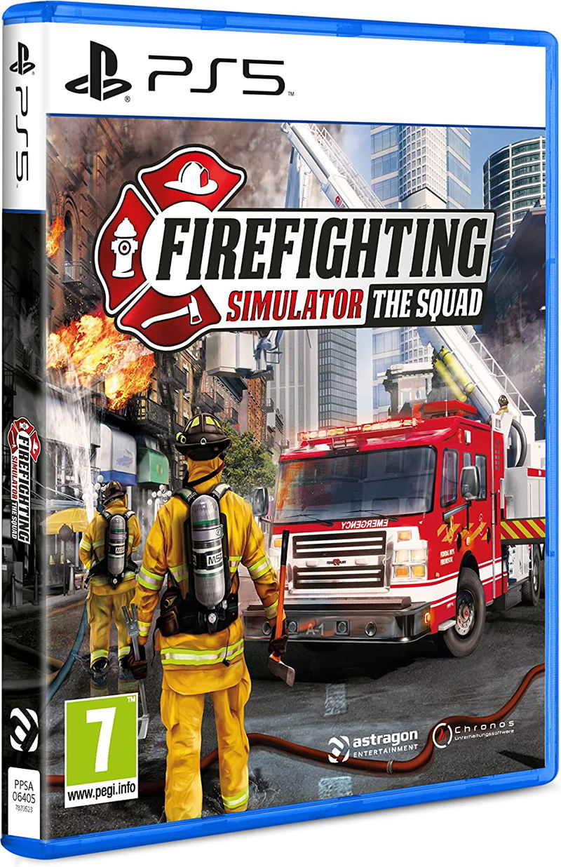 Firefighting Simulator - The Squad – PlayStation 5 – spilomslag
