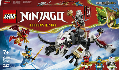 LEGO - Ninjago - Zilvar and Grimtak the Dragon Beast (71863)