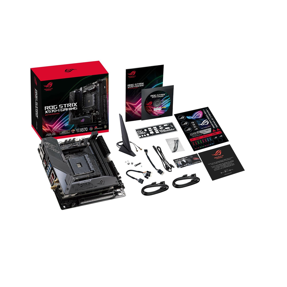 ASUS ROG STRIX X570-I GAMING (mITX, X570, AM4) ASUS