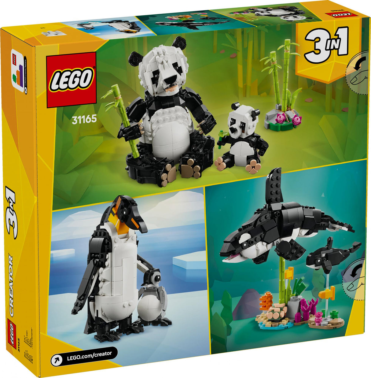 LEGO 31165 Creator 3-in-1 Wild Animals: Panda Family LEGO
