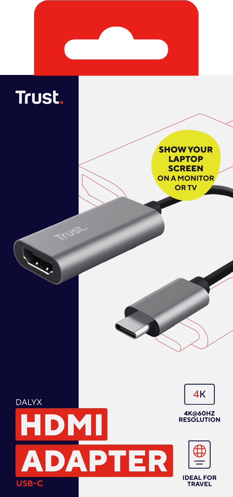 TRUST DALYX USB-C HDMI ADAPTER
