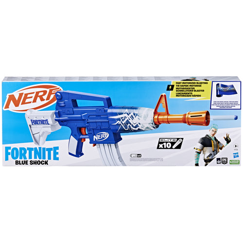 NERF Fortnite Blue Shock