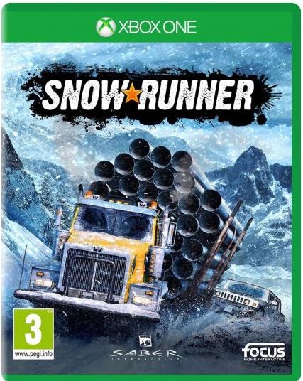 SnowRunner – italiensk/spansk import – Xbox One – forside