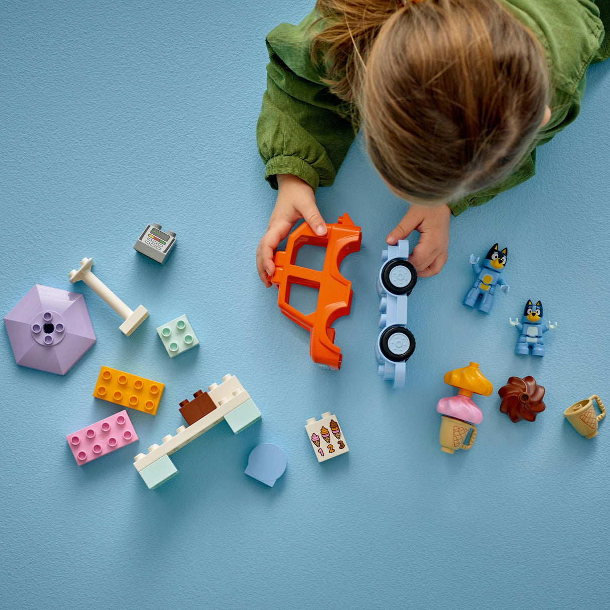 LEGO - DUPLO Bluey - Ice Cream Trip with Bluey (10458) LEGO