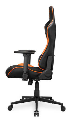COUGAR Armor One V2 F, PVC/stof, sort/Orange gamingstol – produktdetalje