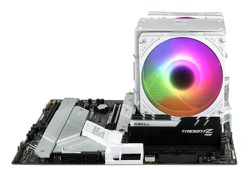 Scythe Mugen 6 Dual Fan White ARGB Edition – CPU-køler – Hvid