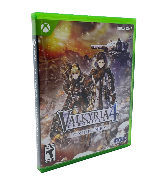 Valkyria Chronicles 4 – Complete Edition – Limited Run – import – Xbox One – spilomslag