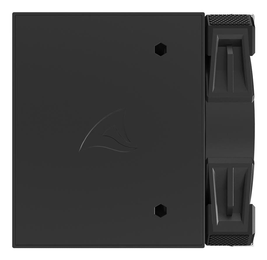 Sharkoon A60 Black 260W TDP 6-Heatpipe Dual Tower Dual 120mm PWM FDB CPU Air Cooler Sharkoon