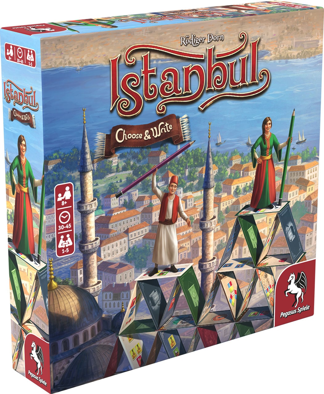Istanbul – Choose & Write – Tysk, Engelsk spilæske