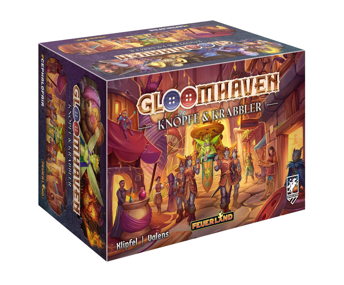 Gloomhaven: Knöpfe & Krabbler – Tysk spilæske