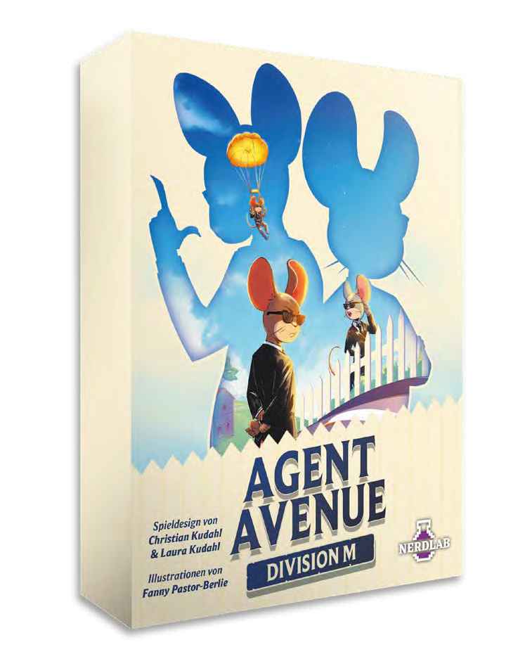 Agent Avenue – Division M udvidelse – tysk – spilæske