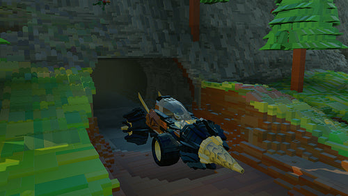 LEGO Worlds – figur i et underjordisk område