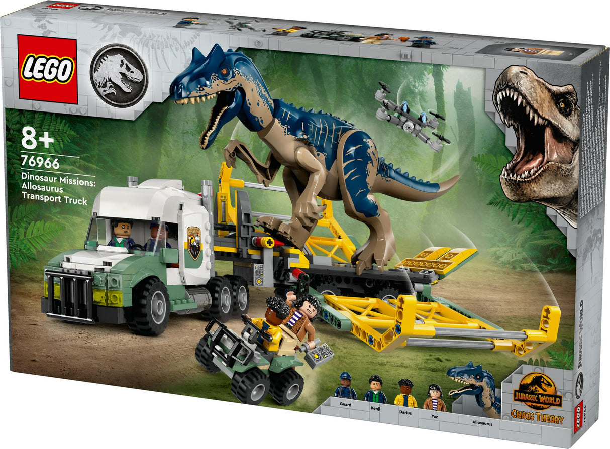 LEGO 76966 Jurassic World Dinosaur Missions: Allosaurus Transporter LEGO
