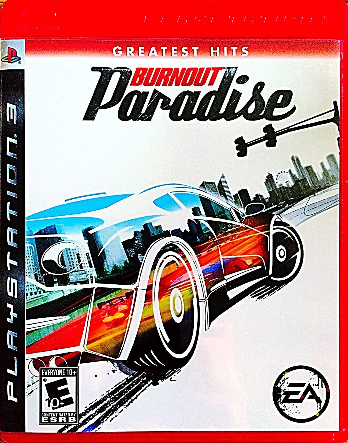 Burnout: Paradise (Greatest Hits) (Import) – PlayStation 3 – spilomslag