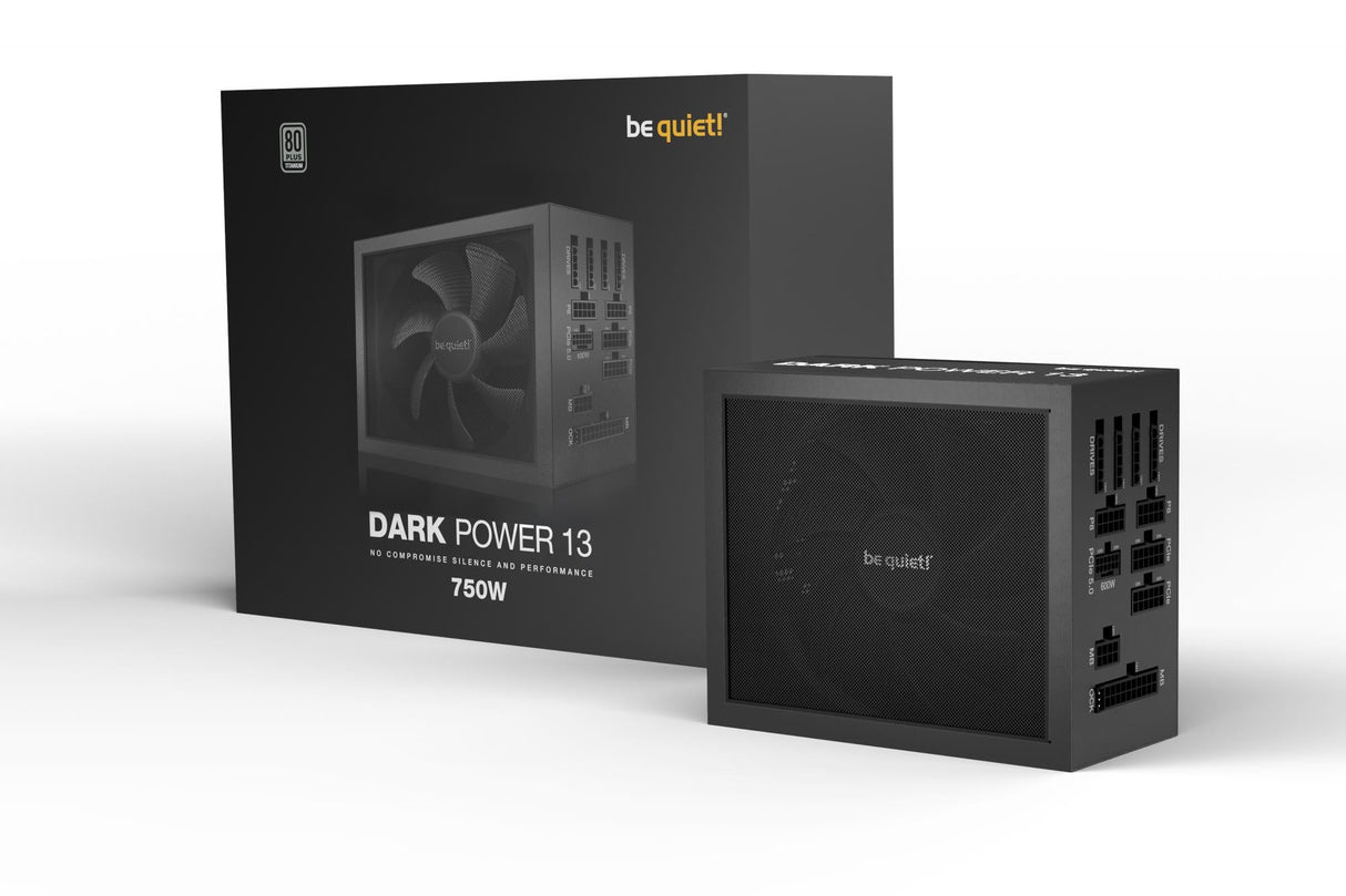 be quiet! Dark Power 13 750W, PC power supply (black, 5x PCIe, cable management, 750 watts) Be quiet