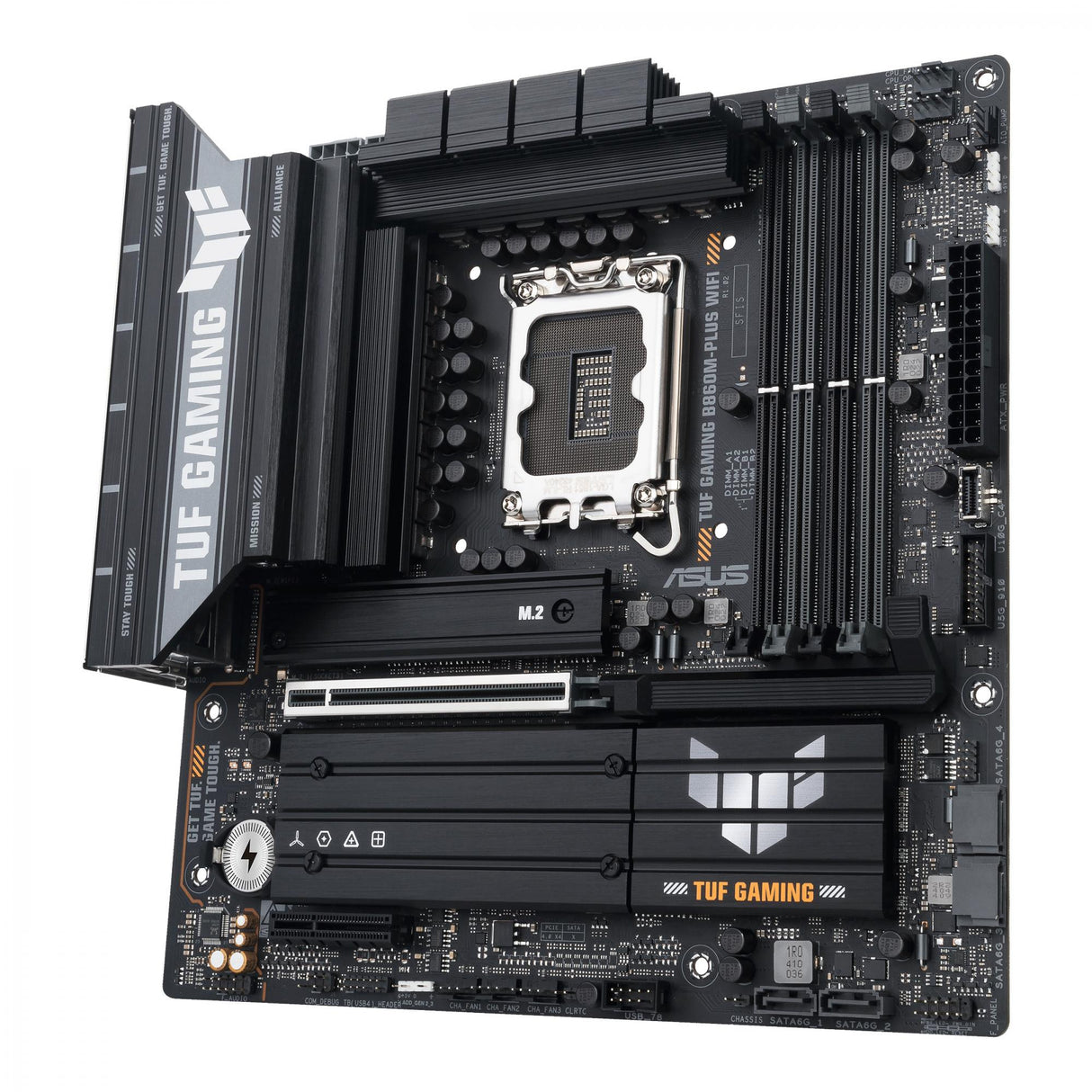 ASUS TUF GAMING B860M-PLUS WIFI (mATX, B860, LGA 1851, DDR5) ASUS