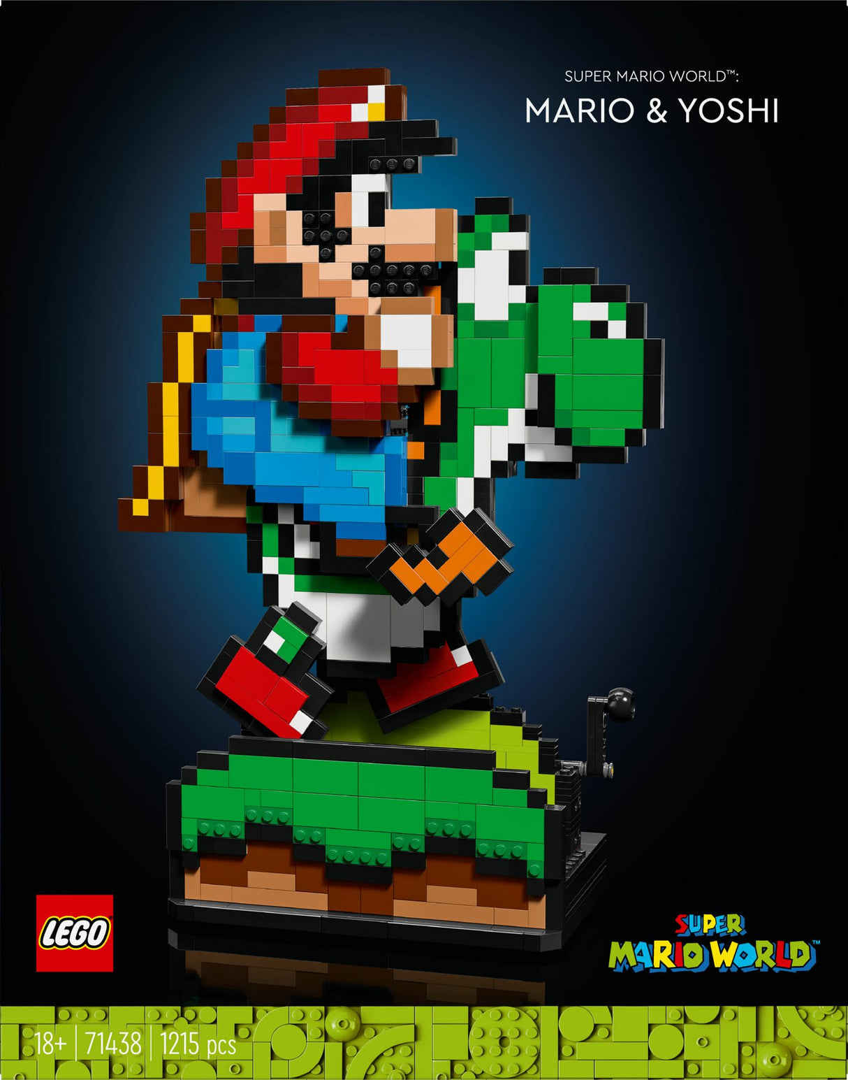 LEGO 71438 Super Mario World: Mario & Yosh LEGO