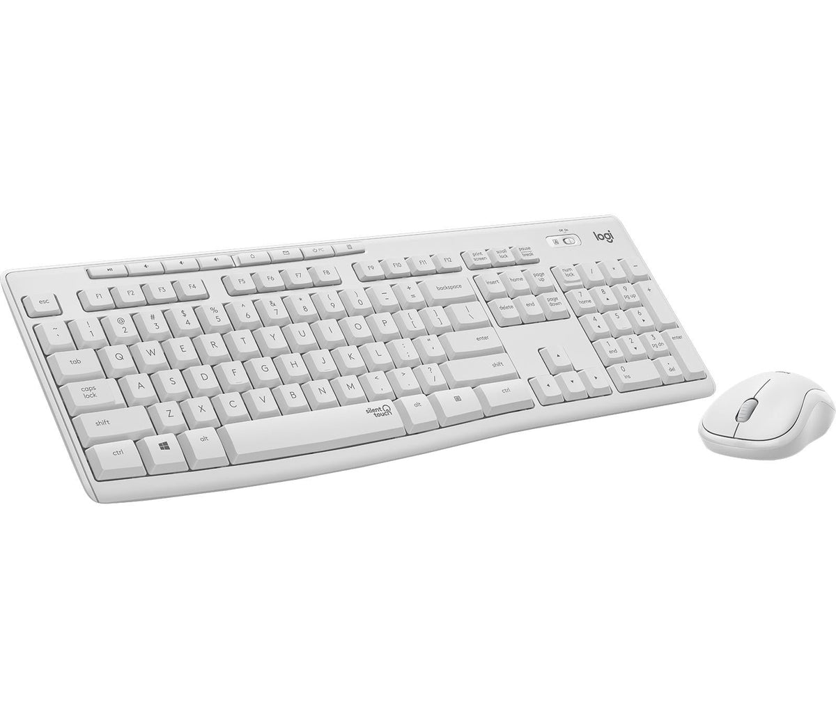 Logitech - MK295 Silent Wireless Combo Keyboard & Mouse set - Nordic Layout Logitech