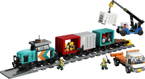 LEGO - LEGO City - Harbour Freight Train with Crane & Truck (60509)
