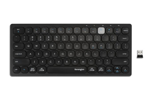 Kensington - Multi-Device Dual Wireless Compact Keyboard (Nordic) Kensington