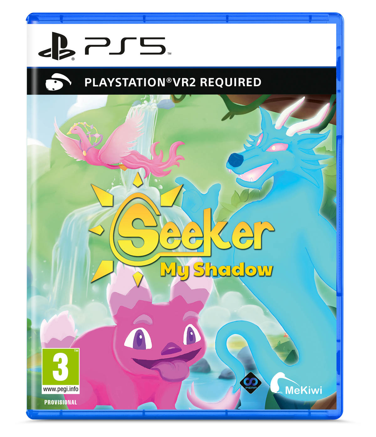 Seeker My Shadow – PlayStation 5 – spilomslag