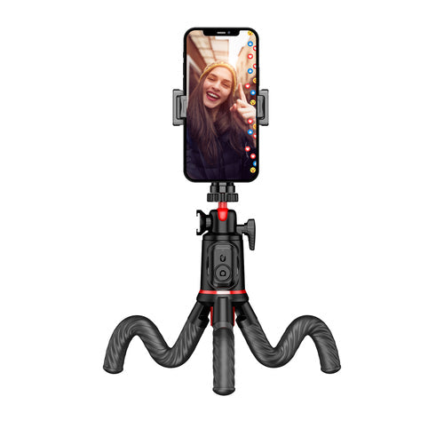 Rollei Monkey Pod 2 – fleksibelt stativ med mobilholder – detalje eller anvendelse 1