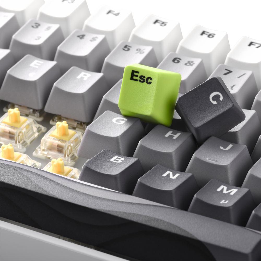 Sharkoon SKILLER SGK50 S3 Design Bundle D5 (gray/neon green) - DE Layout Sharkoon