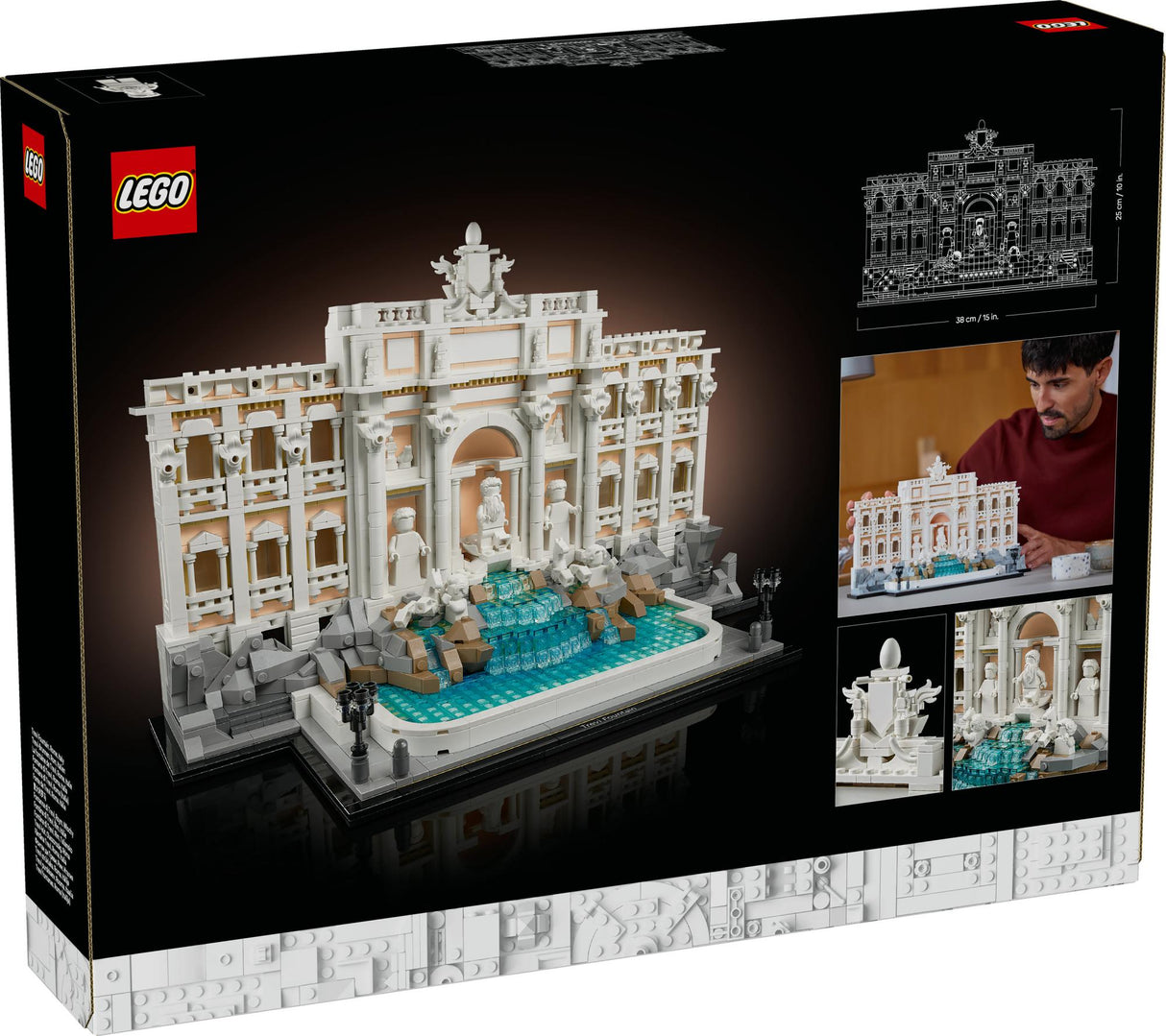 LEGO 21062 Architecture Trevi Fountain LEGO
