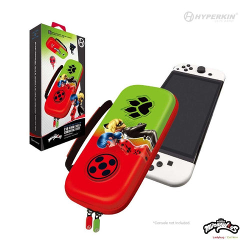 Hyperkin Miraculous Hard Case – Bug & Cat – Nintendo Switch – produktbillede 1