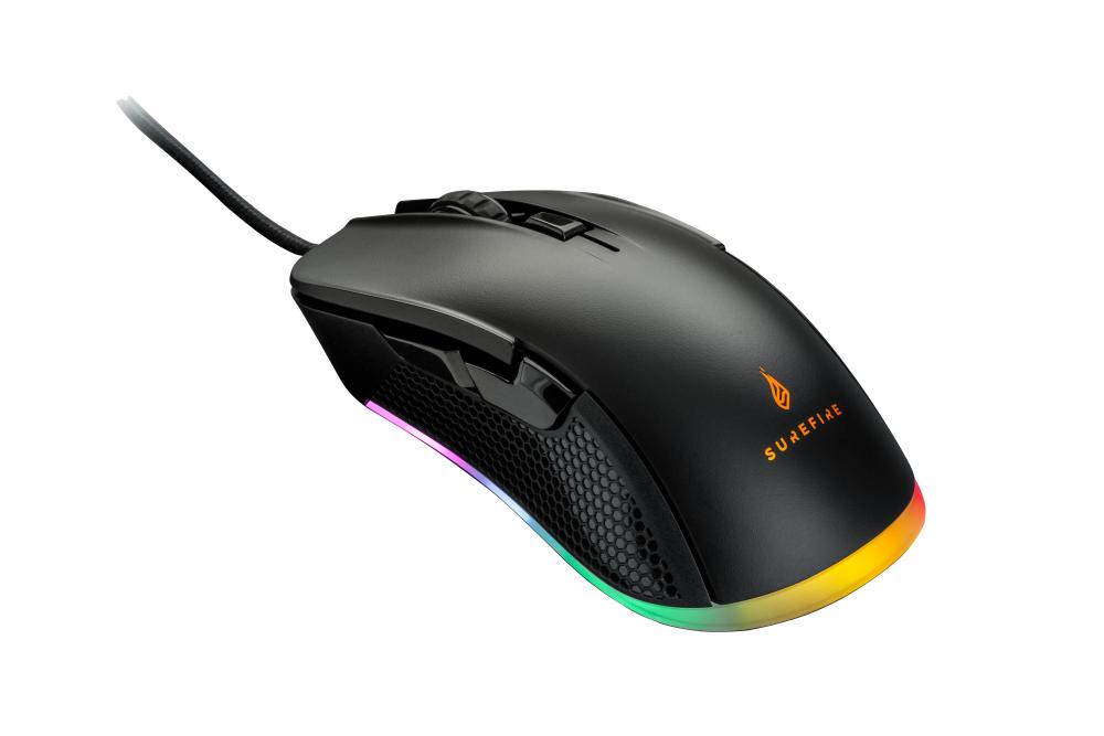 SUREFIRE - Buzzard Claw Gamingmus med 6 knappar och RGB
