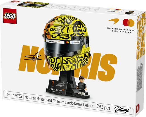 LEGO Editions McLaren Mastercard F1 Team Lando Norris-hjelm Lego