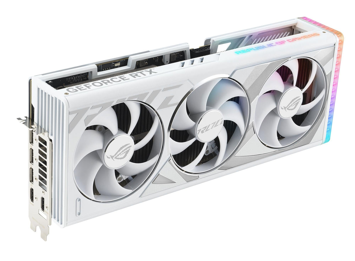 ASUS GeForce RTX 4090 24GB GDDR6X ROG STRIX OC GAMING WHITE EDITION ASUS
