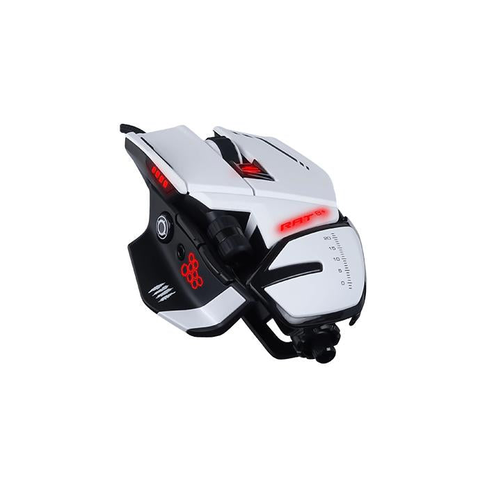 MadCatz R.A.T. 6+ White Optical Gaming Mouse MadCatz