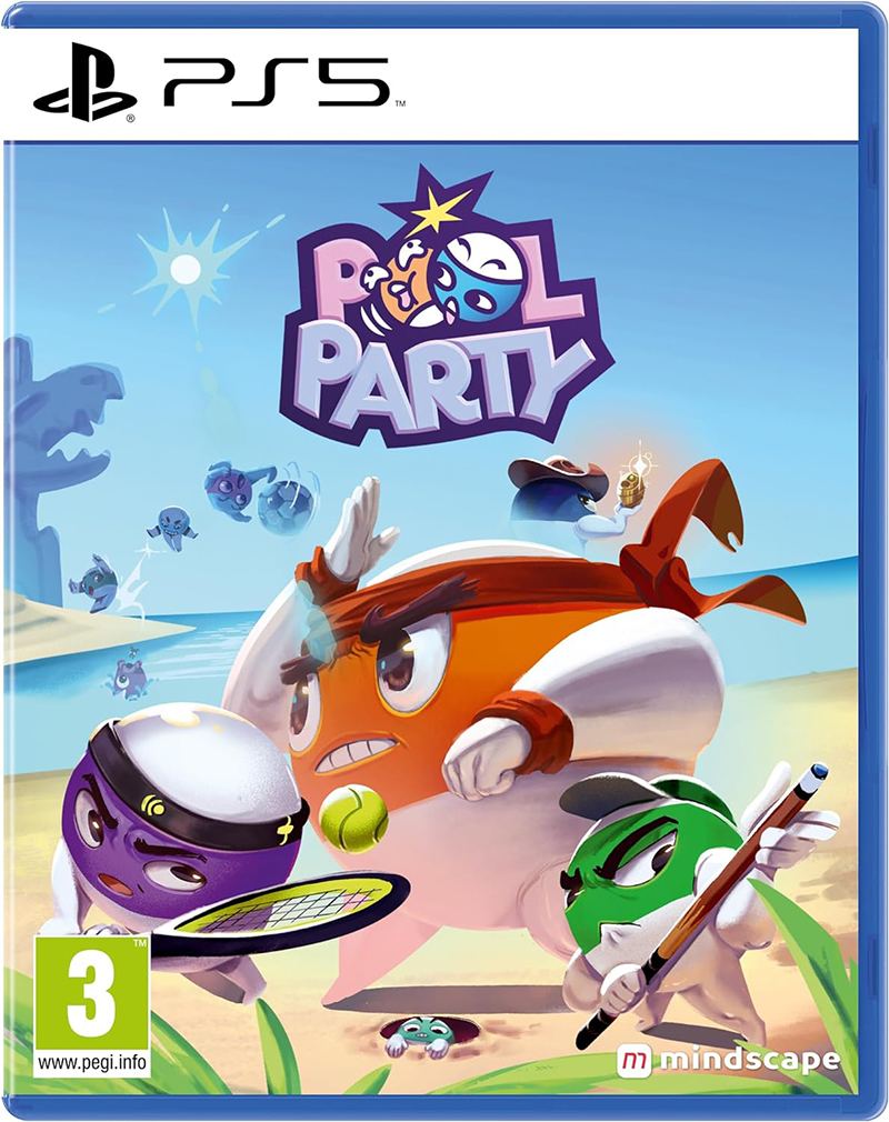 Pool Party – PlayStation 5 – spilomslag
