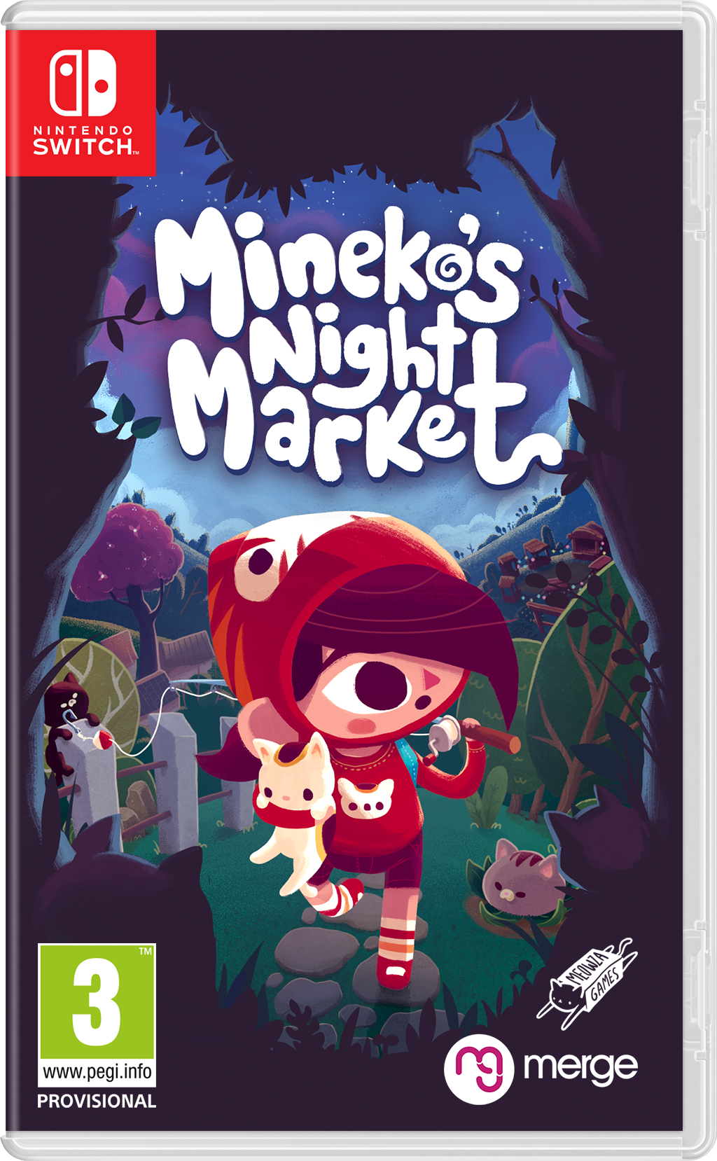 Mineko's Night Market – Nintendo Switch – spilomslag