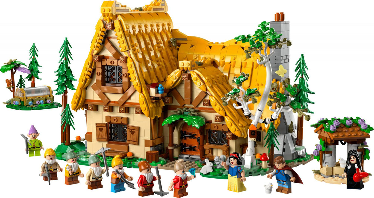 LEGO Disney - Snow White and the Seven Dwarfs Cottage (43242.) LEGO