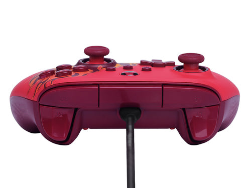 PowerA Advantage kablet controller – Red Blaze – Xbox/PC – overkant