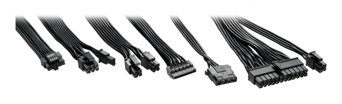 Sharkoon Rebel P20 SFX 850W Black SFX 12V 4.1 Cybenetics Platinum 12V-2x6 450W Fully Modular Zero RPM Power Supply Sharkoon