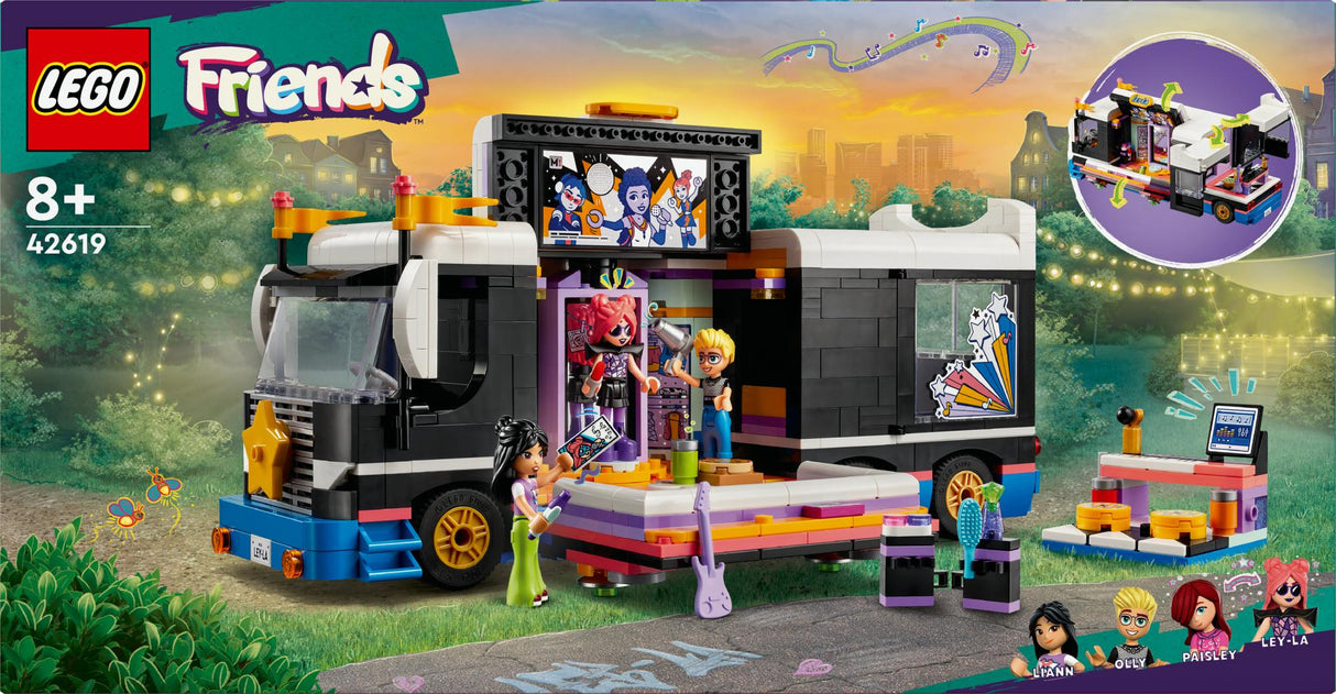 LEGO 42619 Friends Pop Star Tour Bus LEGO