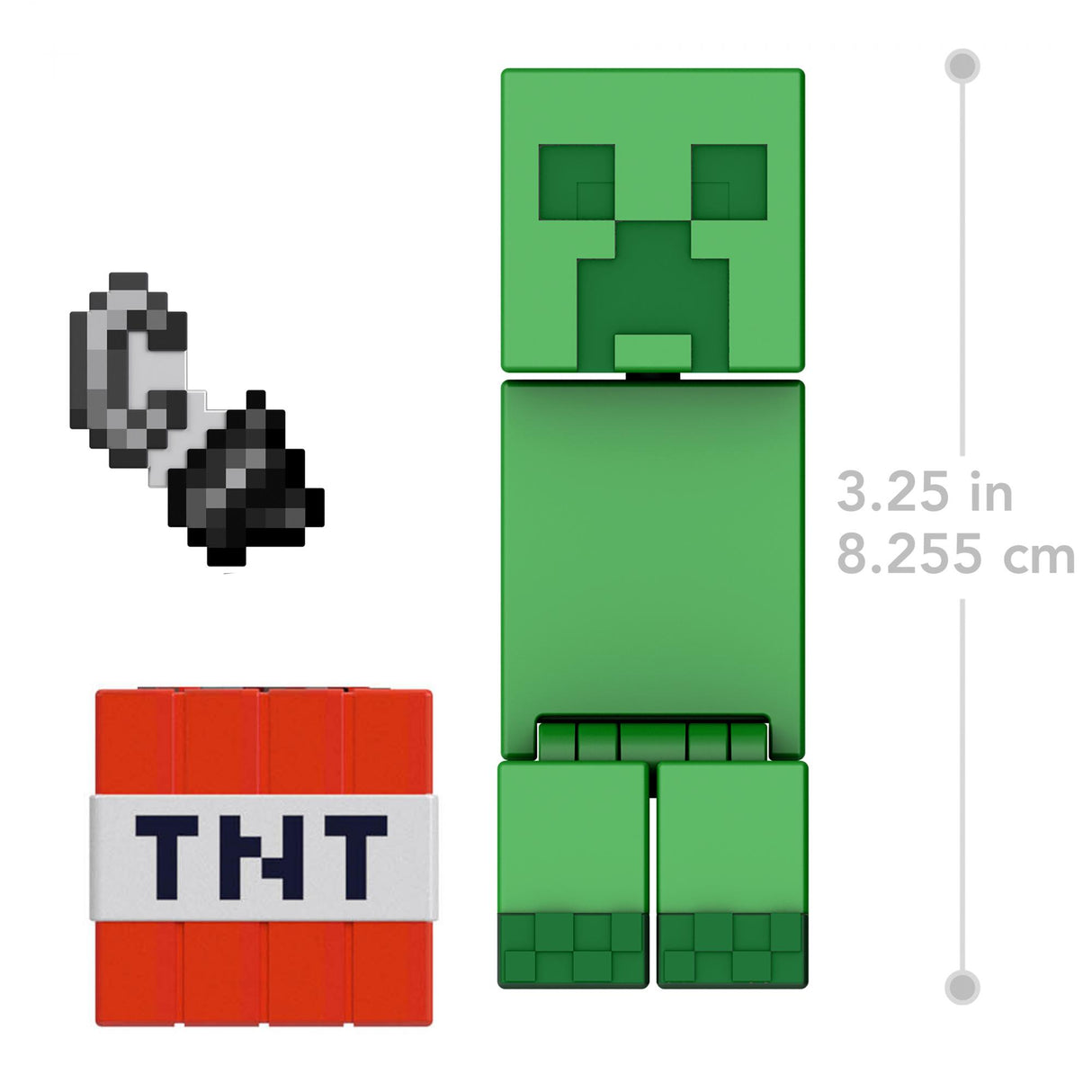Minecraft - Biombyggen - 8 cm - Creeper