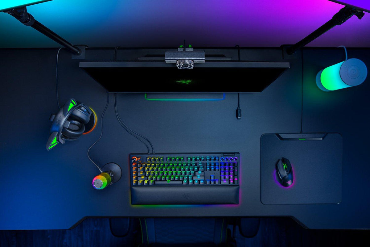 Razer - Kiyo V2 X – Ultimate Webcam for Streamers & Creators - Black Razer