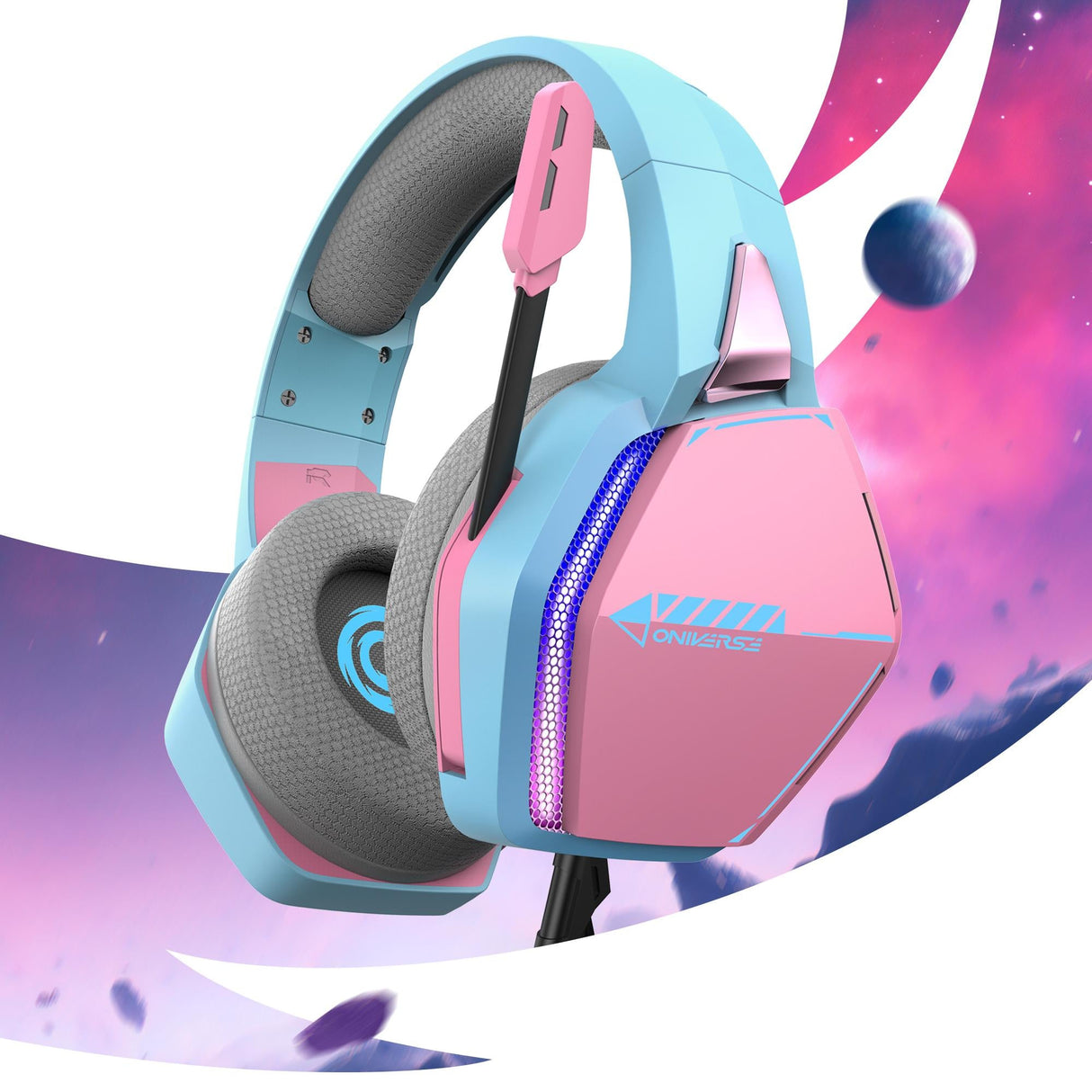 Oniverse Gaming Headset Nebula - Diva Pink ONIVERSE