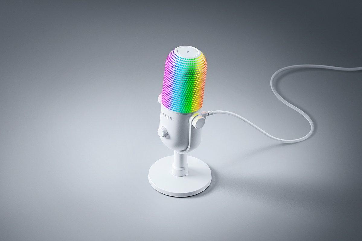 Razer - Seiren V3 Chroma - White Razer
