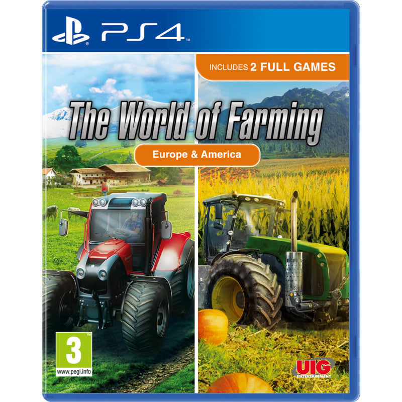 The World of Farming: Europe & America – PlayStation 4 – spilcover