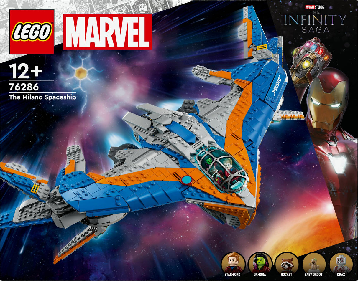 LEGO 76286 Marvel Super Heroes Guardians of the Galaxy: The Milano, construction toy LEGO